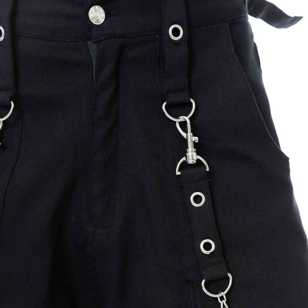 Poizen Industries - Undead Wijde broek - Zwart